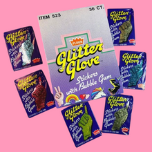 Load image into Gallery viewer, 80’s Unopened Glitter Glove Sticker Pack