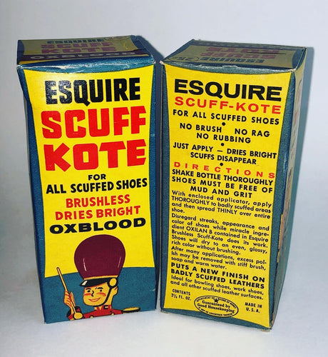 1950’s Unused Esquire Scuff Kote Shoe Polish