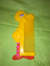 Load image into Gallery viewer, Vintage Big Bird Sesame Street Child’s Comb