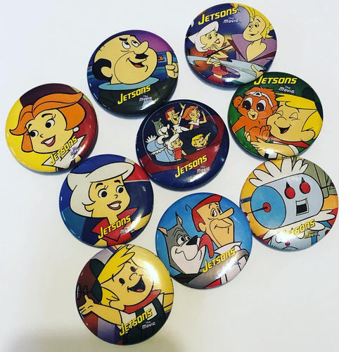 1990’s The Jetsons Pinback Buttons Choice