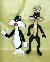 Load image into Gallery viewer, 1970’s Sylvester or Wile E. Coyote Dakin PVC Figure Choice