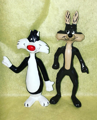 1970’s Sylvester or Wile E. Coyote Dakin PVC Figure Choice