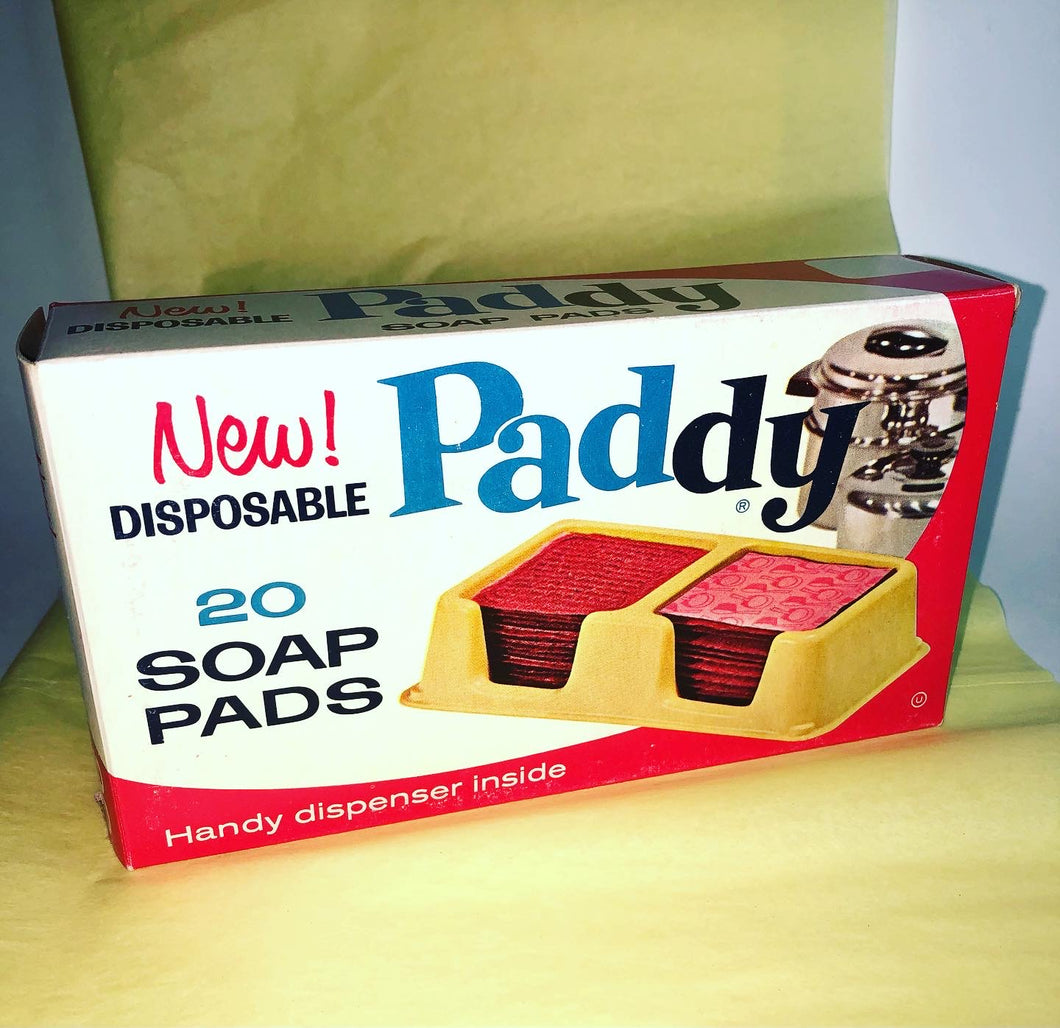 1963 NOS Paddy Soap Pads by Brillo