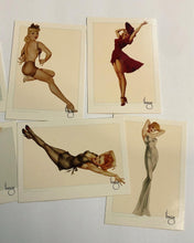 Load image into Gallery viewer, Vargas Pin Up Girls Illustrated Art Cards 1994