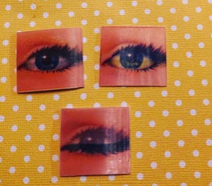 1960’s Eye Flicker Lenticular Card