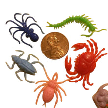 Load image into Gallery viewer, 15 pcs Vintage Plastic Creepy Crawlies