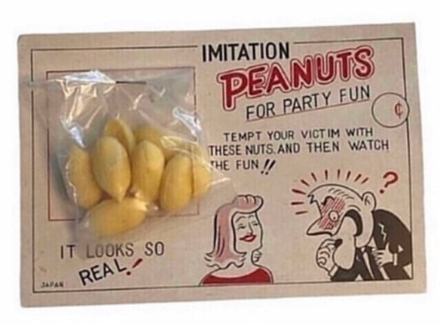 Mid Century Imitation Peanuts Joke Gag Toy