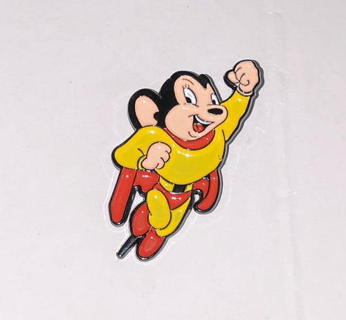 Mighty Mouse Enamel Pin