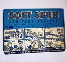 Load image into Gallery viewer, Unopened 1940’s Soft Spun Sanitary Tissue