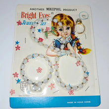 Load image into Gallery viewer, Mid Century Bright Eyes Kids Jewelry Set With Poodle Ring