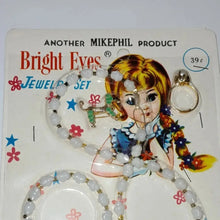 Load image into Gallery viewer, Mid Century Bright Eyes Kids Jewelry Set With Poodle Ring