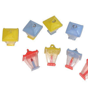 Vintage Candle Lantern Charms