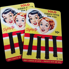 Load image into Gallery viewer, 1951 Unused Solo Bobby Pins