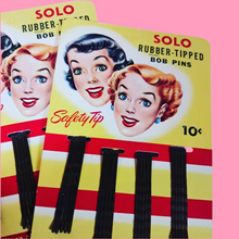 Load image into Gallery viewer, 1951 Unused Solo Bobby Pins