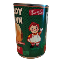 Load image into Gallery viewer, 1970’s Unused Raggedy Ann Fruit Can Label