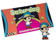 Load image into Gallery viewer, Bazooka Joe Enamel Pin