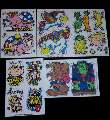 1984 Mark 1 Scented Fabric Iron Ons Choice