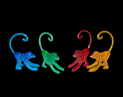 Reproduction 8pcs Cocktail Monkey Drink Markers