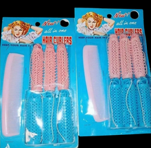 Load image into Gallery viewer, Mid Century Comb and Roller Set
