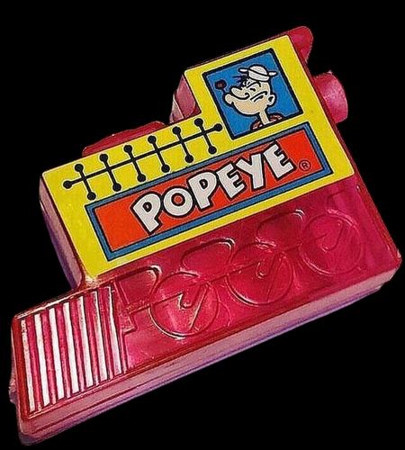 Popeye Unused 60’s Train Bubble Whistle
