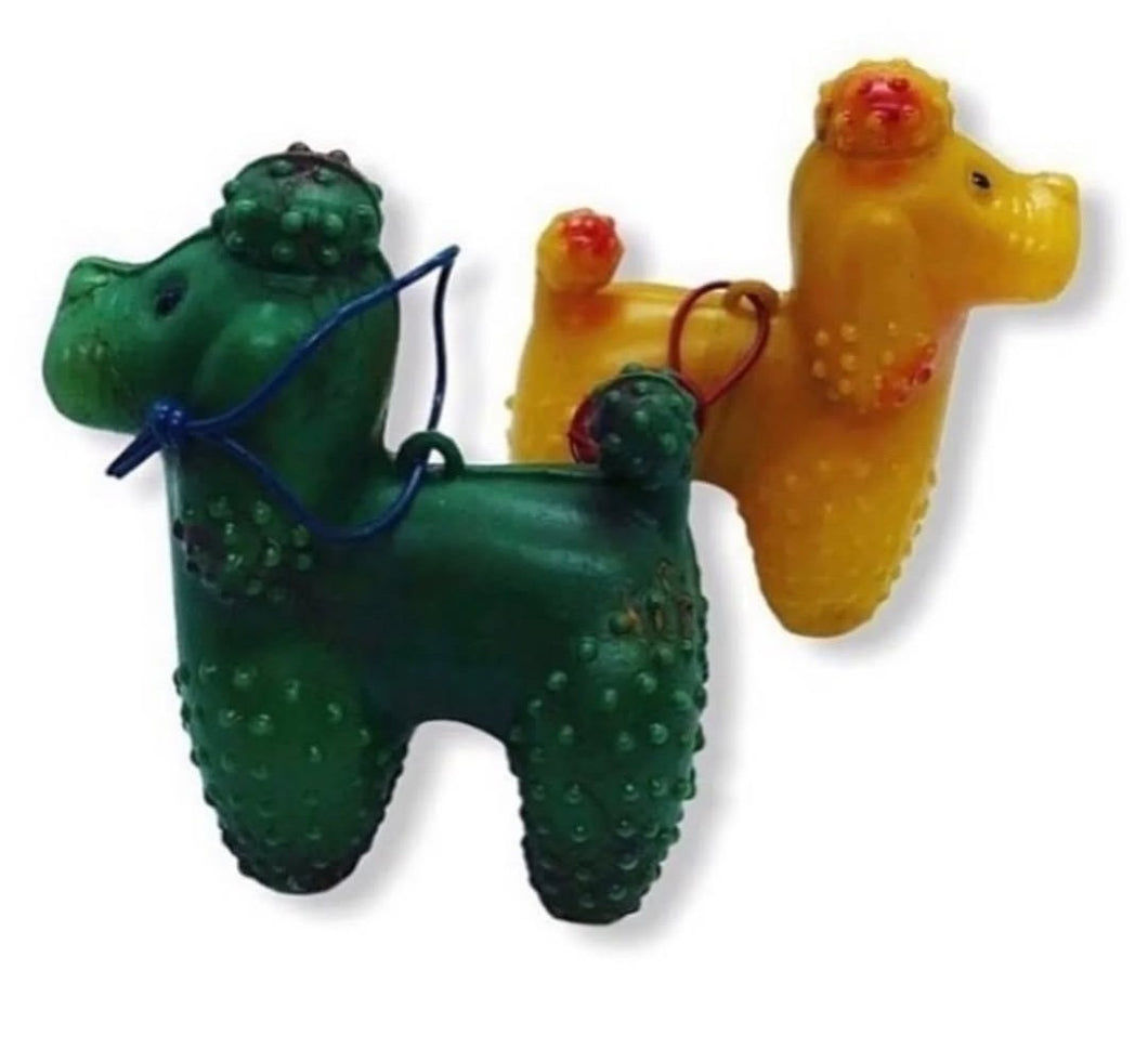 Mid Century Carnival Toy Prize Poodle