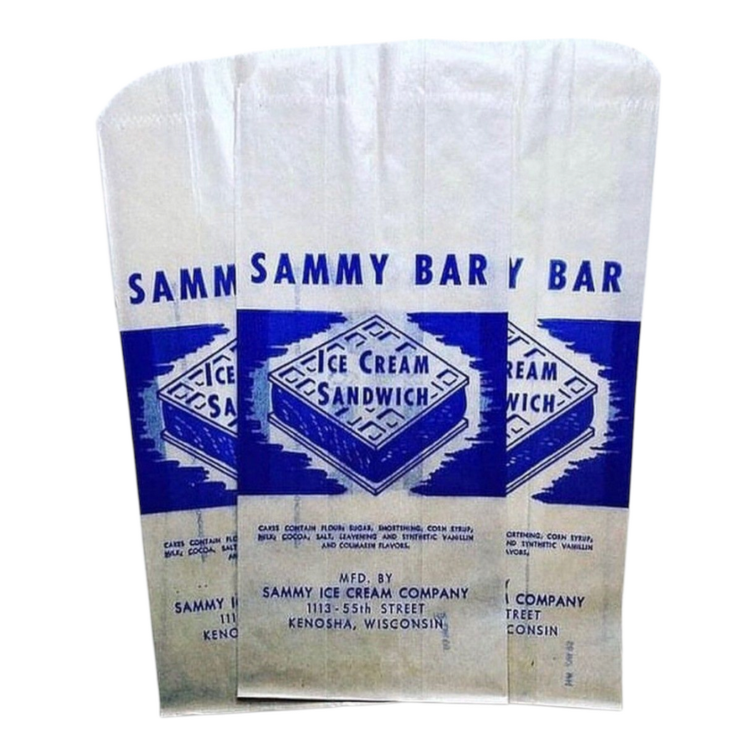 1950’s NOS Sammy Ice Cream Bar Glassine Wrapper