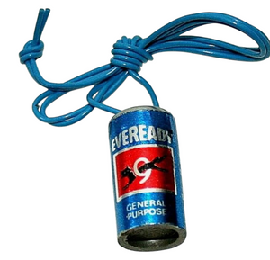 1970’s Eveready Battery Necklace Gumball Toy
