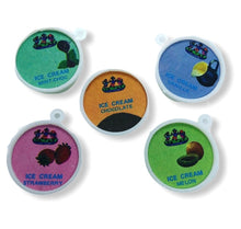 Load image into Gallery viewer, 5pcs Tiny Pints of Ice Cream Charms