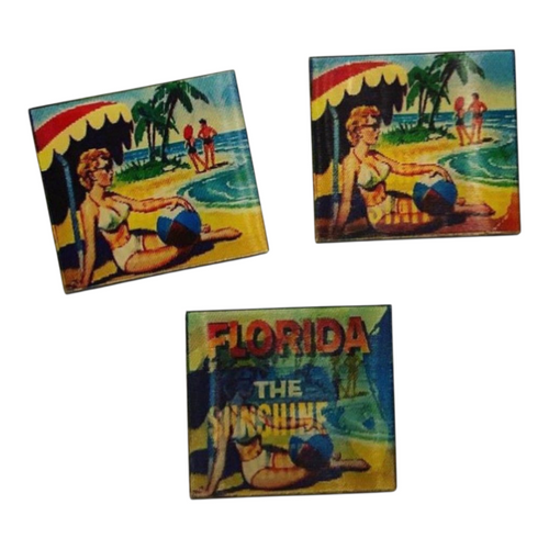Vintage Florida Vari Vue Lenticular Card