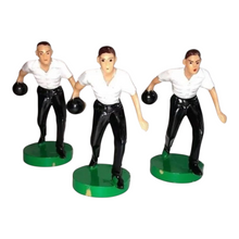 Load image into Gallery viewer, Vintage Hard Plastic Bowler Figure