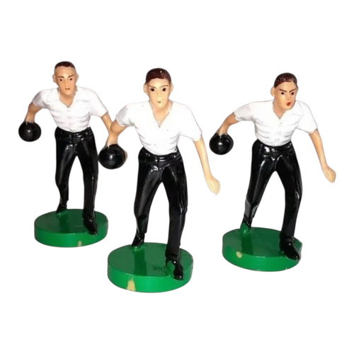 Vintage Hard Plastic Bowler Figure