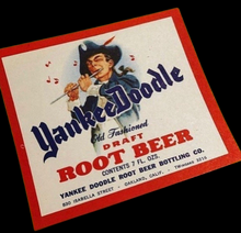 Load image into Gallery viewer, 1940’s Yankee Doodle Root Beer Label