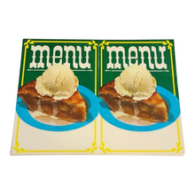 Load image into Gallery viewer, 1950’s Unused Diner Menu Cover #3