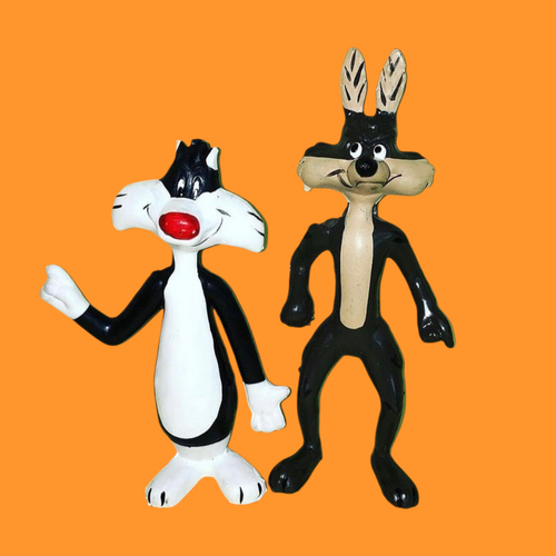 1970’s Sylvester or Wile E. Coyote Dakin PVC Figure Choice