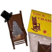 Load image into Gallery viewer, Vintage Rocking Chair Craft Dollhouse Furniture