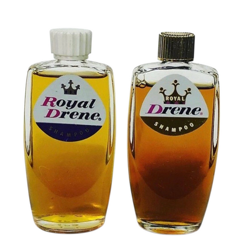 1950’s Unused Royal Drene Shampoo Bottle