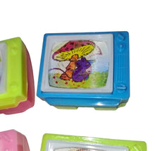 Load image into Gallery viewer, Vintage Lenticular TV Pencil Sharpener Mushroom