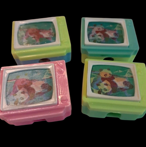 Vintage Lenticular TV Pencil Sharpener Panda