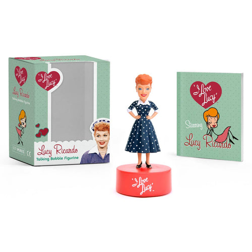 I Love Lucy Talking Mini Bobblehead Desk Toy Gift
