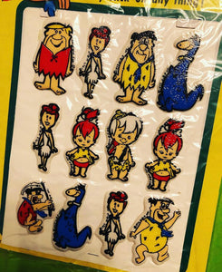 1977 Flintstones NOS Puffy Stickers