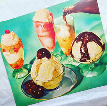 Load image into Gallery viewer, 1950’s Soda Fountain Paper Sign