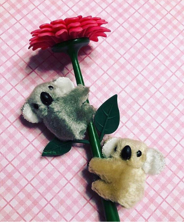 Adorable Clip On Koala Plush Toy