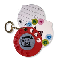 Load image into Gallery viewer, 1960’s Mod Address Book Keychain