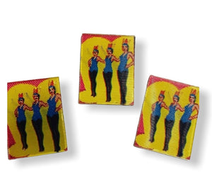 1950’s Dancing Showgirls Flicker Card