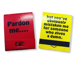 Funny 1970’s NOS Matchbooks