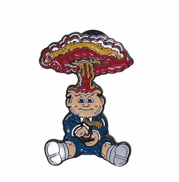 Adam Bomb GPK Enamel Pin