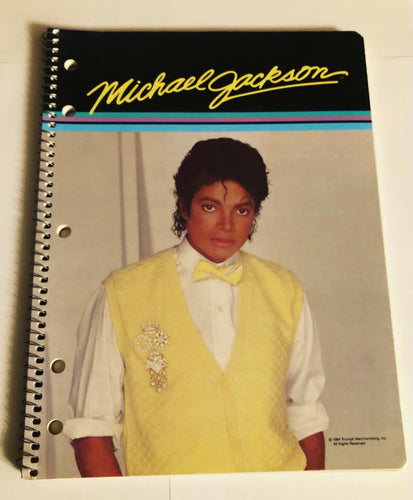 1984 Unused Michael Jackson Notebook