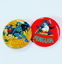 Load image into Gallery viewer, 1982 Batman &amp; Robin or Penguin Pinback Button