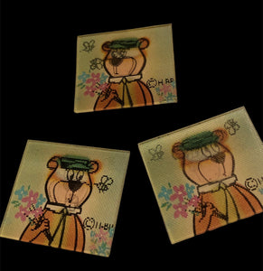 Yogi Bear and Bees Vari Vue Lenticular Card