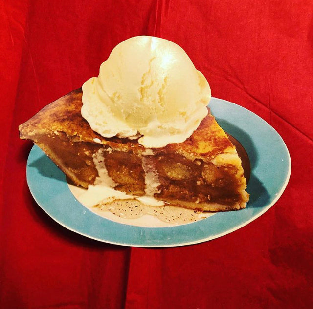 1953 Apple Pie A La Mode Paper Diner Sign